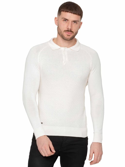 Enzo Milano | Herren Waffelstrick-Pullover - Image 1