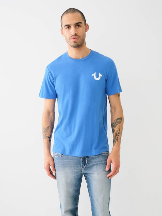True Religion Tee in Blue