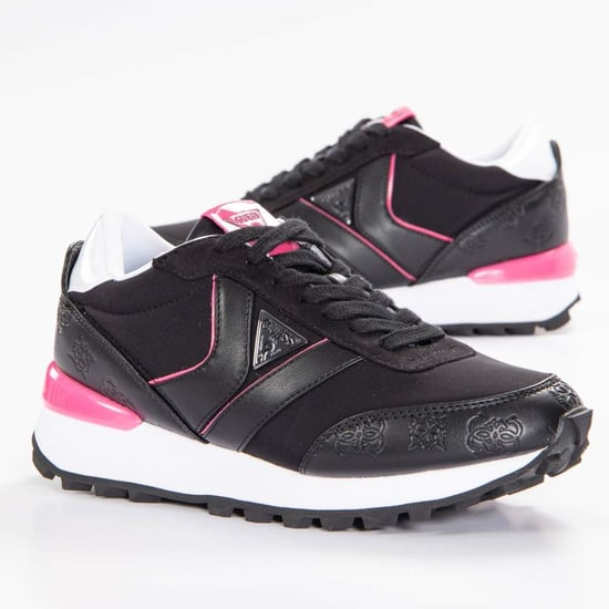 Guess Damen Sneaker Samsin Logo Waffelmuster - Image 2