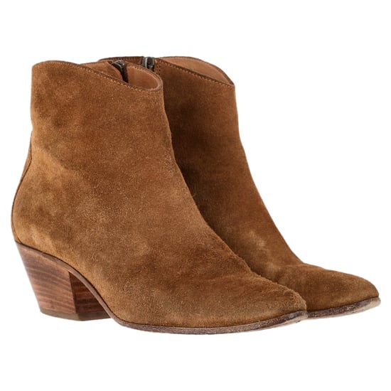 Isabel Marant Dacken Stiefeletten aus braunem Wildleder - Image 4