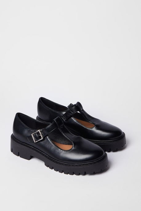 Faith: Naevias Chunky T-bar Mary-jane Shoes - Image 3