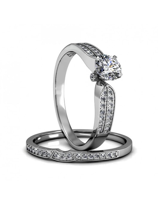 Kaiserin Ring - Silber und Kristall - Image 1