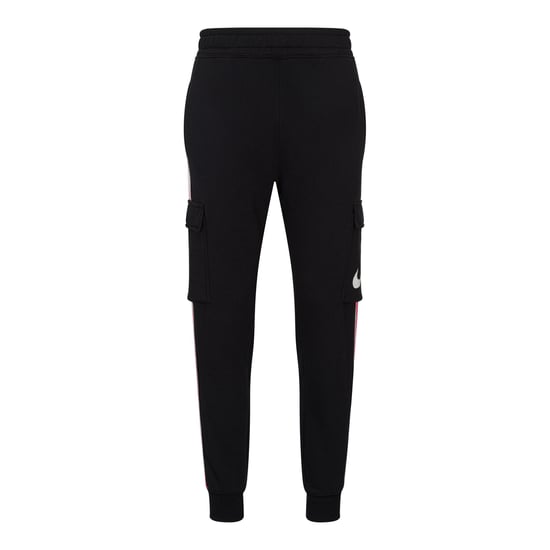 Nike Sportswear Men's Repeat Crew Fleece Tracksuit Black/Hyper Pink