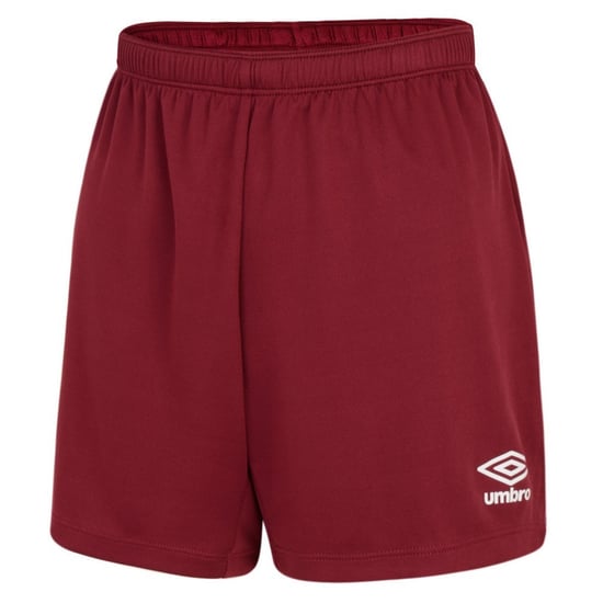 Umbro Womens/Ladies Club Logo Shorts (New Claret)