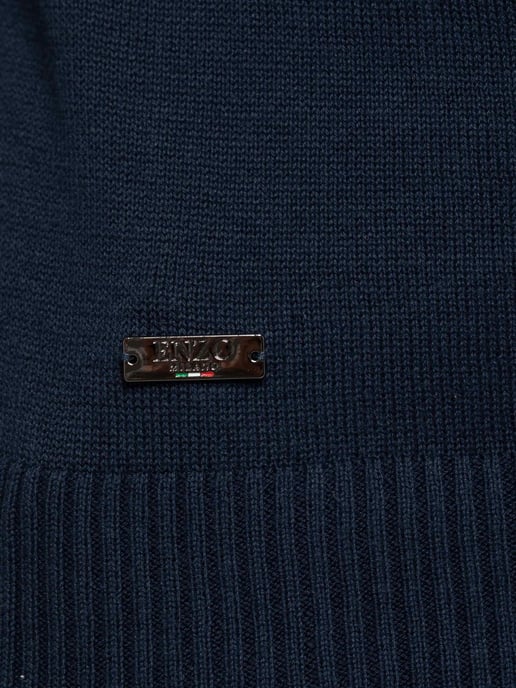Enzo Milano | Herren Polo-Pullover mit halbem Reißverschluss - Image 4