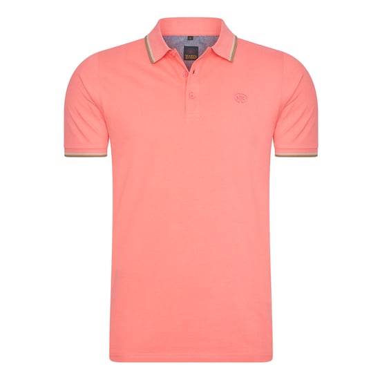 Tipped Polo Edward von Mario Russo in der farbe Rosa und in größe L. - Image 1