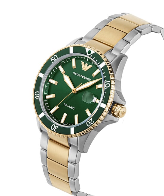 Emporio Armani AR80063 Zweifarbige Herrenuhr - Image 3