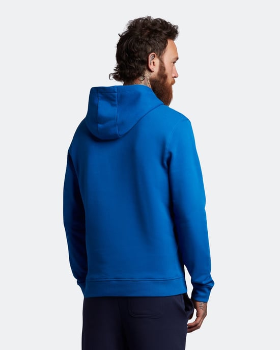 Lyle & Scott Pullover-Hoodie in Blau - Image 4