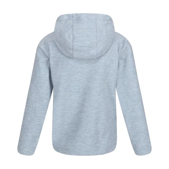 Regatta Kinder Fleecepullover Kacie mit Kapuze (Eis Blau) - Image 2
