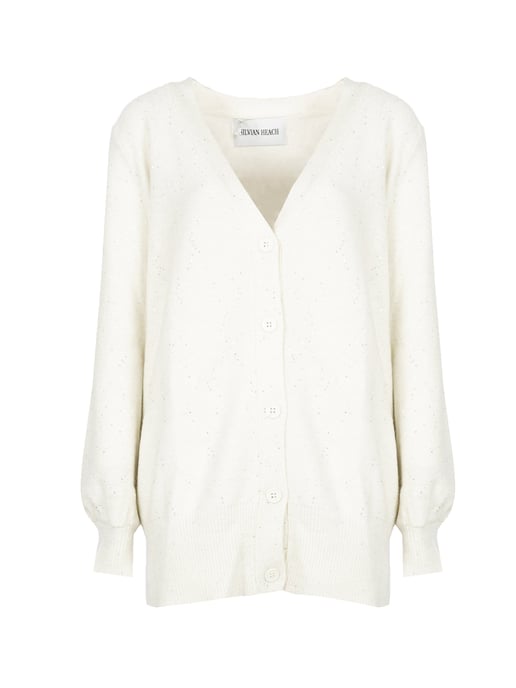 Silvian Heach Strickjacke Aberdeen Damen weiß - Image 1