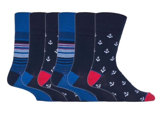 Gentle Grip - 6 Paar Herren Gentle Grip nicht elastische Socken - MGG549 - Image 1