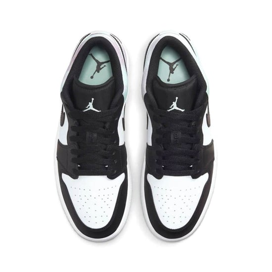 Nike Air Jordan 1 Low SE Trainers, White/Mint Foam/Black