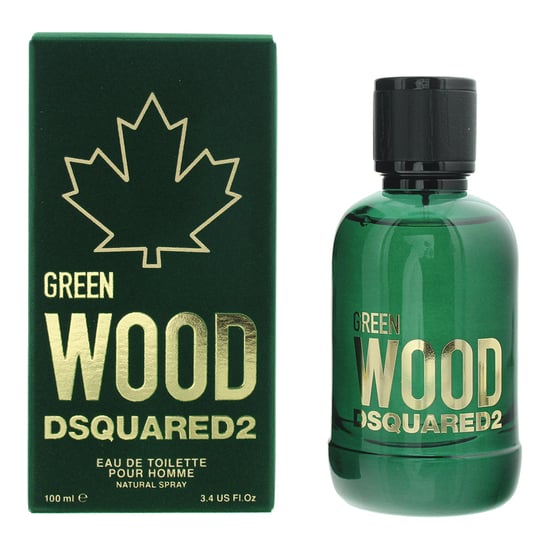 Dsquared2 Grünes Holz Pour Homme Eau de Toilette 100ml Spray - Image 1