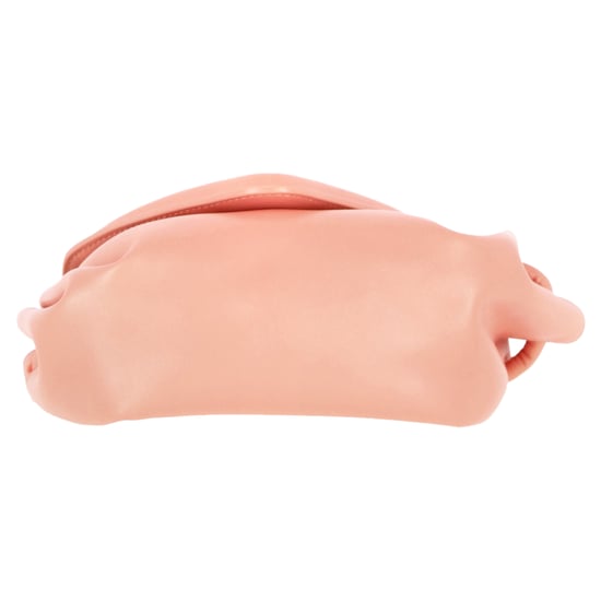 Bottega Veneta Kleine Schnabel Umhängetasche aus pinkem Leder - Image 4