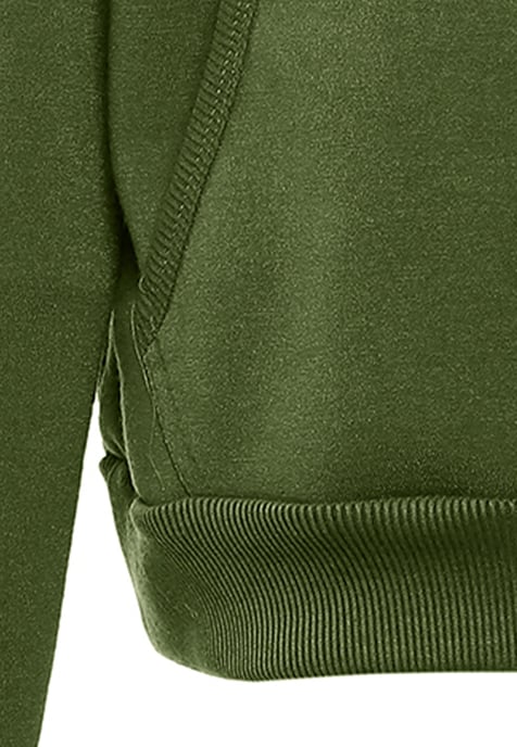 Mymo Kapuzenjacke Damen Militär - Image 3