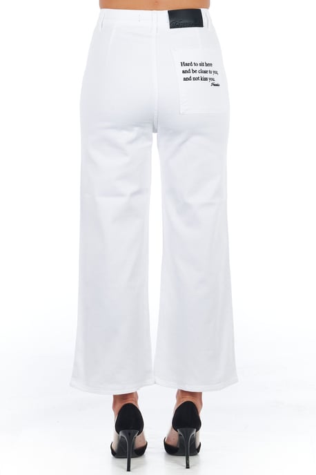 Frankie Morello Wbrilliantwhite Jeans & Pant