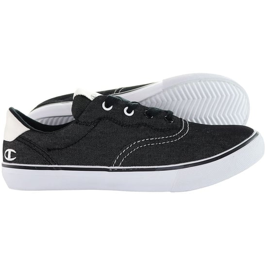 Champion – Boston – Schwarze Leinenschuhe für Kinder - Image 4
