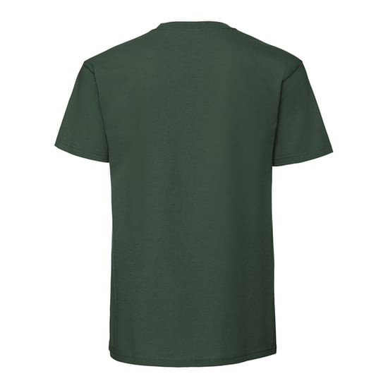 Fruit of the Loom Herren Iconic Premium Ringspun Baumwolle T-Shirt (Flasche grün) - Image 2