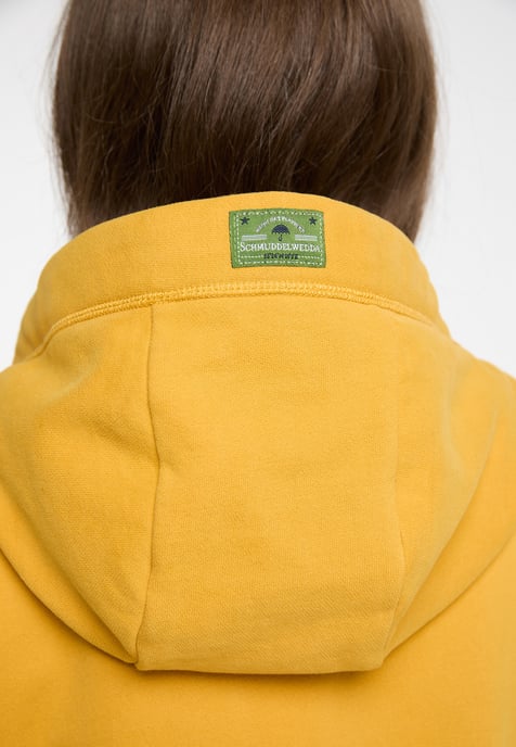 Schmuddelwedda Sweatjacke Damen senf - Image 5