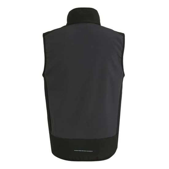 Regatta Mens E-Volve Colour Block Softshell Body Warmer (Ash/Black)