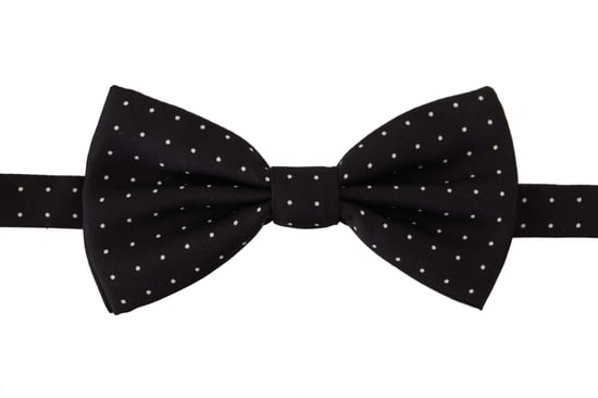Dolce & Gabbana Graue 100% Seide Verstellbare Hals Papillon Männer Krawatte - Image 6