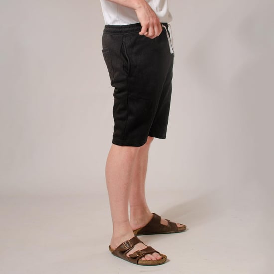 Mens Cotton Sweat Shorts Knee Length