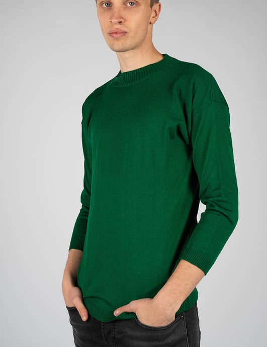 Takeshy Kurosawa Pullover Herren grün - Image 3