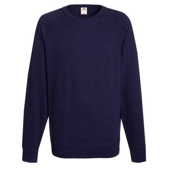 Fruit Of The Loom Herren leichtes Raglan Sweatshirt (240 GSM) (Deep Navy) - Image 1