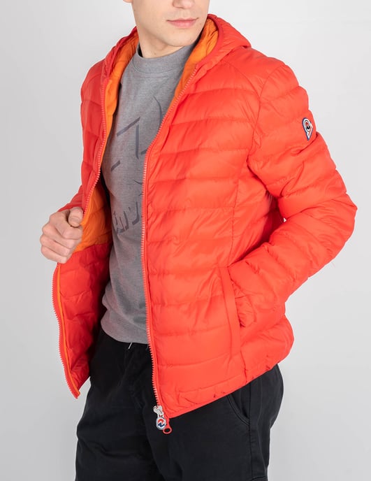 Invicta Jacke Down Jacket Herren orange - Image 5