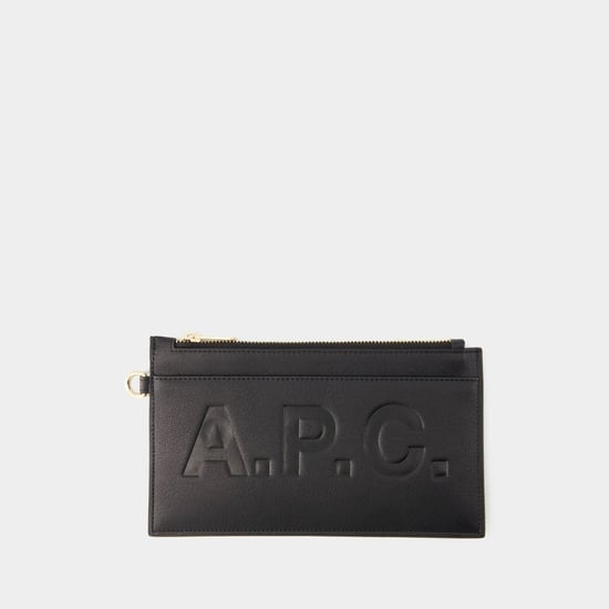 Market Clutch - A.P.C. - Synthetik - Schwarz - Image 3