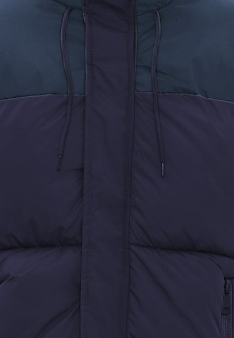 Mo Steppjacke Herren Marine Dunkles Türkis - Image 3