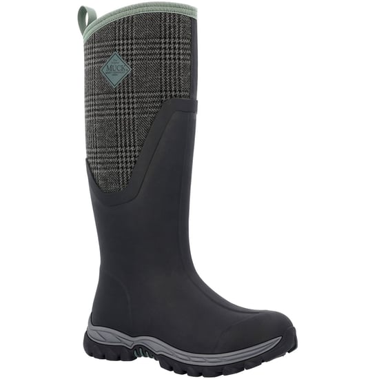 Muck Boots Arctic Sport II Tall Rubber Schwarz/Plaid Gummistiefel - Image 1