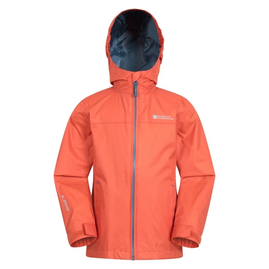 Mountain Warehouse Childrens/Kids Torrent Taped Seam Waterproof Jacket (Rust)