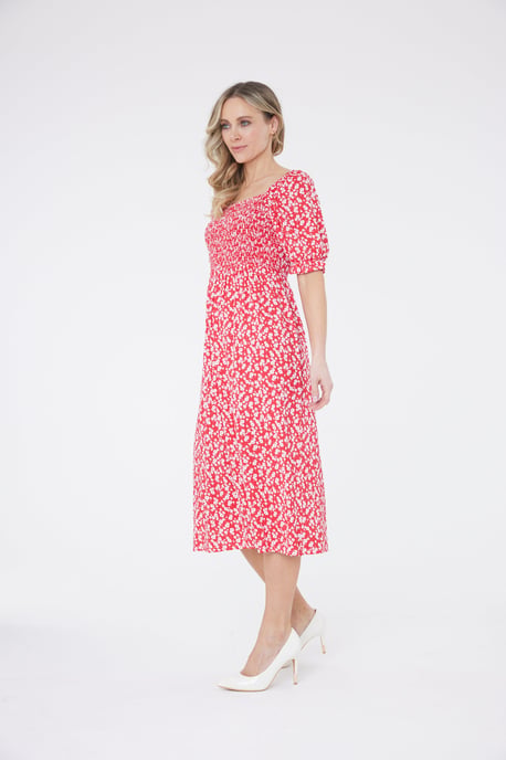 Eliza Ditsy Floral Dress