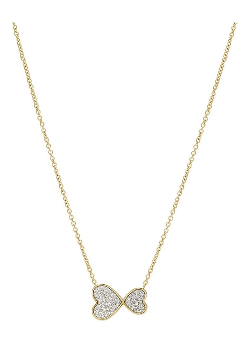 Fossil Schmuck 'Sutton' Damen Edelstahl-Halskette - Gold JF03941710 - Image 1