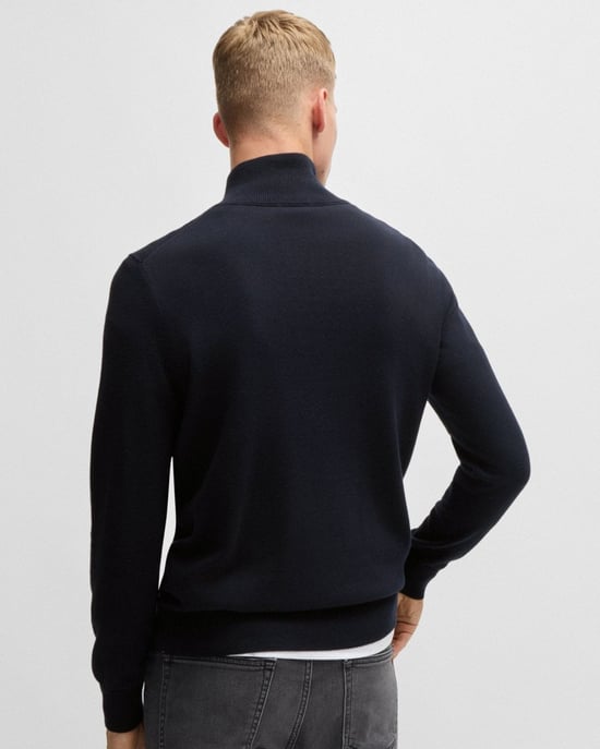 BOSS Orange Kanobix S Herren 1/4 Zip Pullover - Image 4