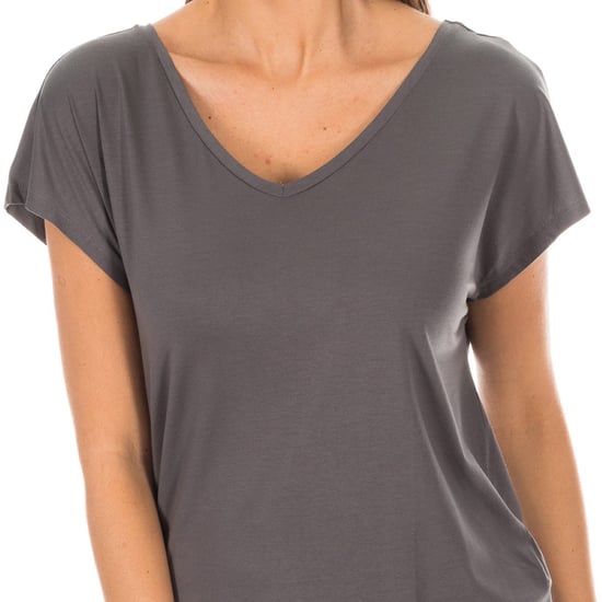 Women's short-sleeved V-neck t-shirt 1487904682