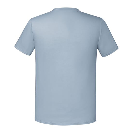 Fruit Of The Loom Herren T-Shirt Iconic (Graublau) - Image 2