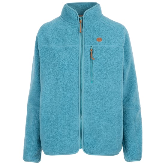 Trespass Womens/Ladies Quake Leather Trim Fleece Jacket (Storm Blue)