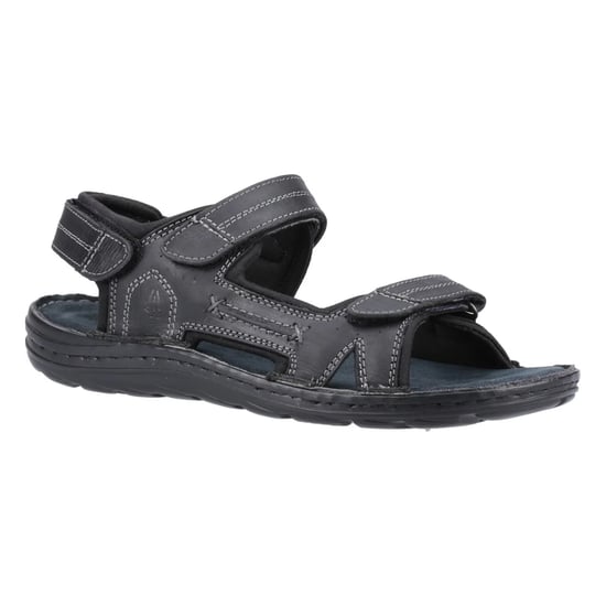 Hush Puppies - Herren Sandalen "Alistair", Leder (Schwarz) - Image 4
