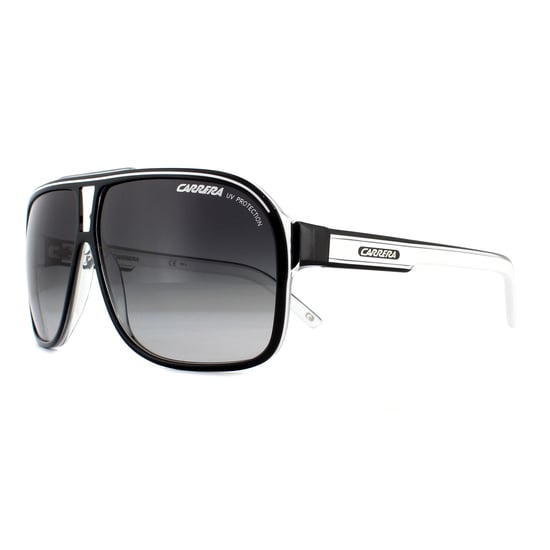 Carrera Aviator Mens Black Dark Grey Gradient Sonnenbrille - Image 2