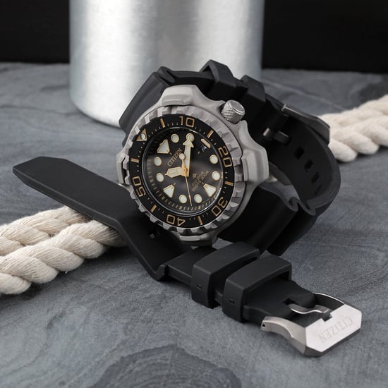 Citizen Promaster Marine Schwarz Herren Armbanduhr BN0220-16E - Image 6
