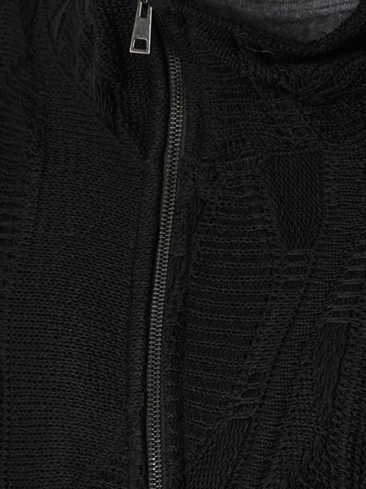 La Haine Inside Us Pullover Full Zip Herren schwarz - Image 5