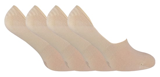 4 Paar Bamboo Invisible Liner Socken Unisex mit Anti-Rutsch-Griff - Image 1