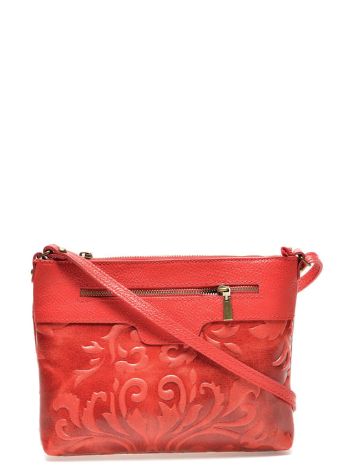 Renata Corsi SS22 RC 8087 Red Leather Bag