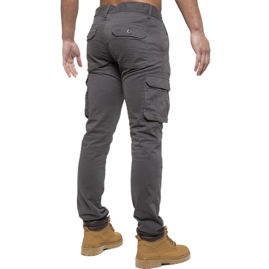 Enzo | Herren Cargo-Hose - Grau - Image 4
