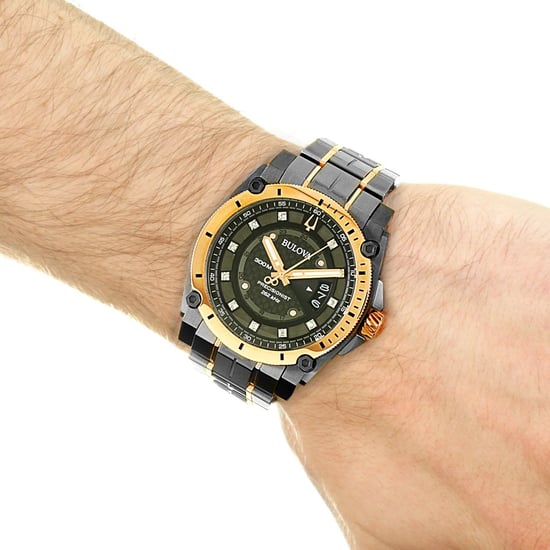 Bulova Precisionist Men's Grey Watch 98D149