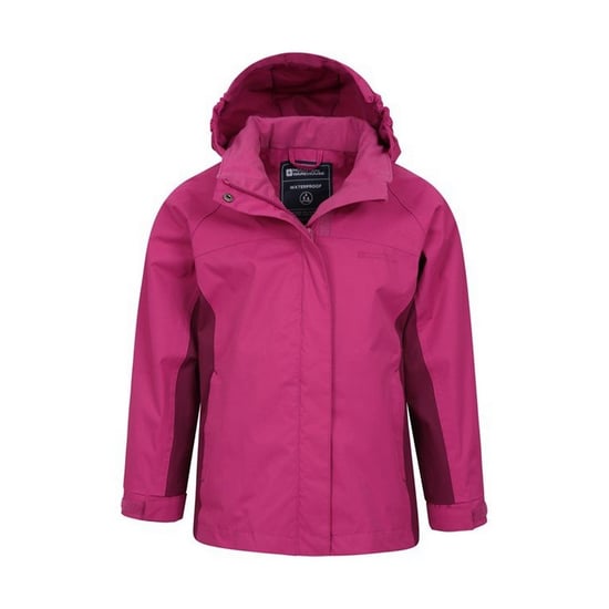 Mountain Warehouse Childrens/Kids Shelly II Wasserdichte Jacke (Berry) - Image 5