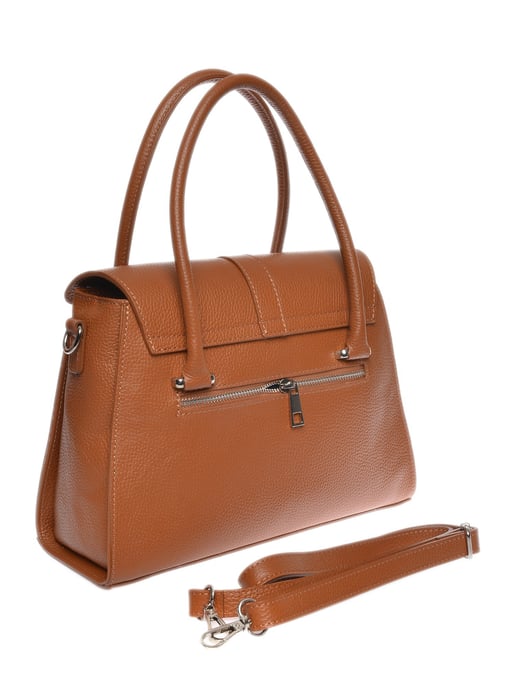 Luisa Vannini Braun Rindsledertasche - Image 2