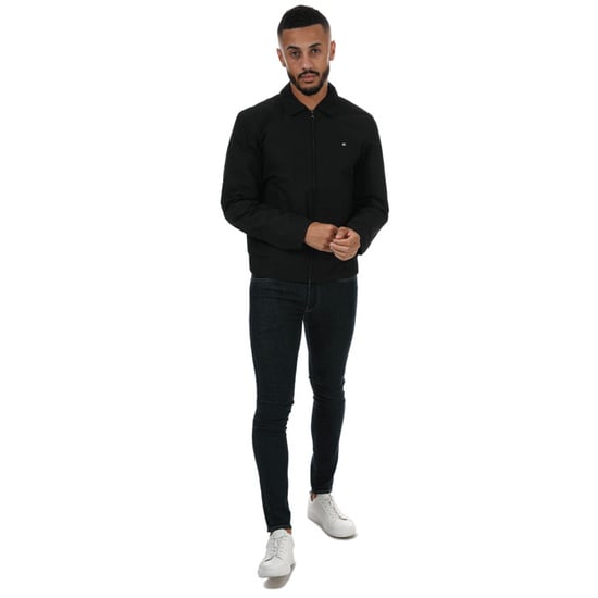 Veste Col Ivy Tommy Hilfiger Pour Homme en Noir - Image 3